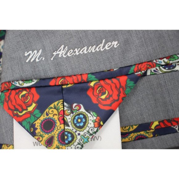 NWT indochino mens 38-40 Made to measure wool sport coat gray two button vented - Picture 10 of 13